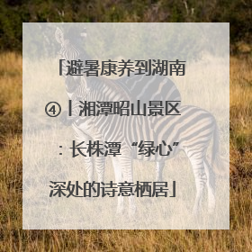 避暑康养到湖南④丨湘潭昭山景区：长株潭“绿心”深处的诗意栖居